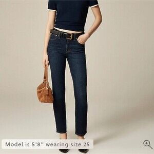 J Crew '03 Slim Dark Wash Jeans Penny Basil Wash Size 26